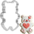 thumbnail image 1 of Valentines Day Bear Cookie Cutter 4 Inch Made in USA by WONDERTORY, 1 of 8