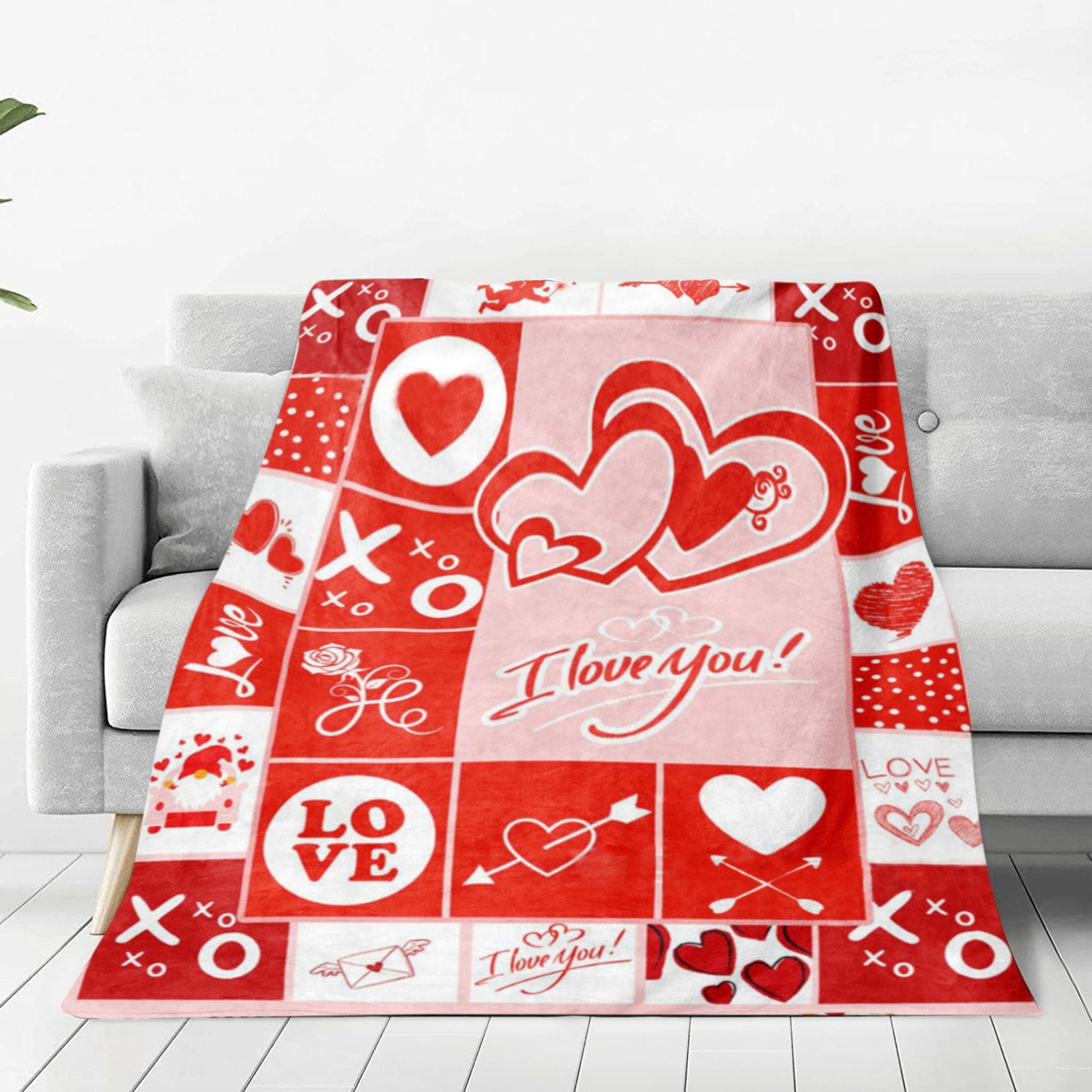 Walmart valentine blankets sale