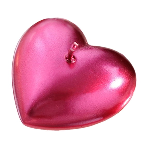 Valentines Day Candles Wax Gifts Made of Soy Blended Wax 5x4.3cm Heart Shaped Decorative Gifts for Lovers Romantic Home Decor Centerpiece Ideal for Parties