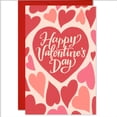 thumbnail image 1 of Valentines Day Card Hearts Greeting Card - 5.3x8 - Made in the USA, 1 of 4