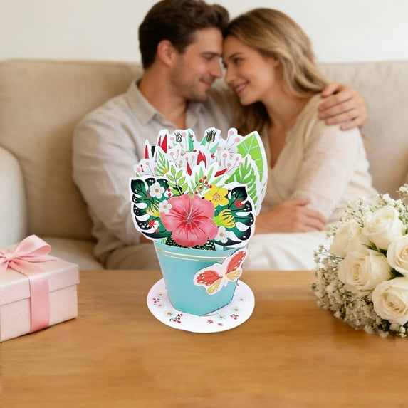 Valentines Day Card With Cute Animal Designs and Heartwarming Messages Funny Valentines Day Card to Parents Family Classroom Exchange(D)