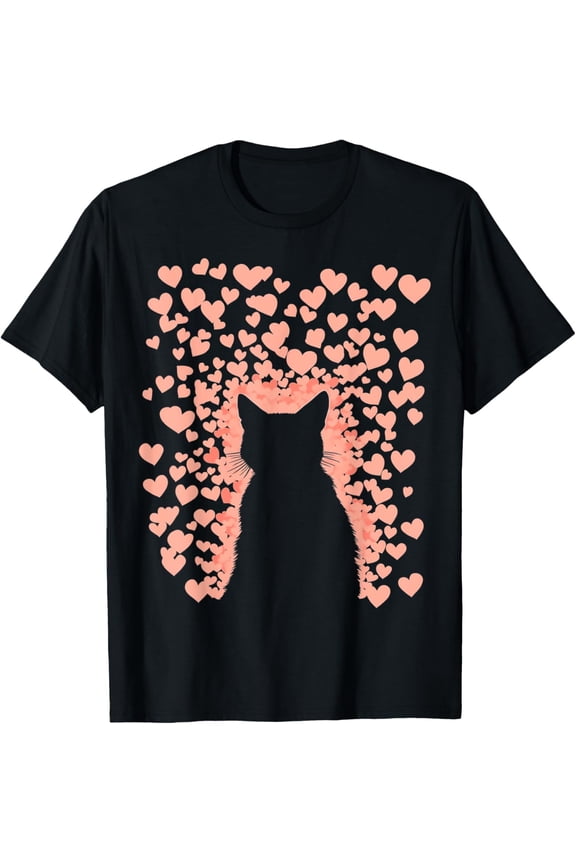 Valentines Day Cat Valentine T-Shirt