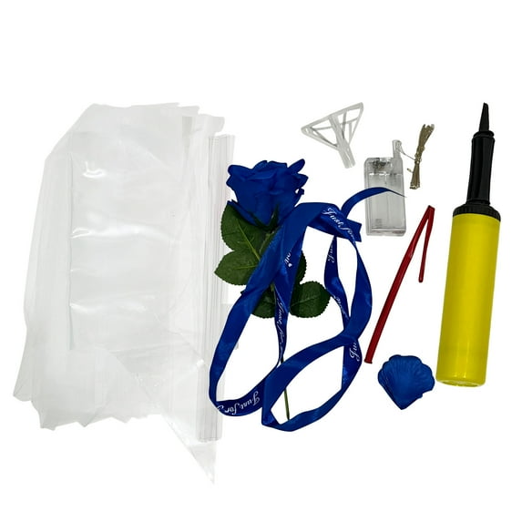 PRETXORVE Valentines Day Decorations, LED Rose Bouquet Luminous Christmas Decorate Gift Decoration Party Wedding