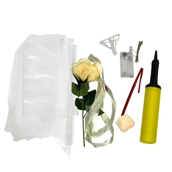 PRETXORVE Valentines Day Decorations, LED Rose Bouquet Luminous Christmas Decorate Gift Decoration Party Wedding