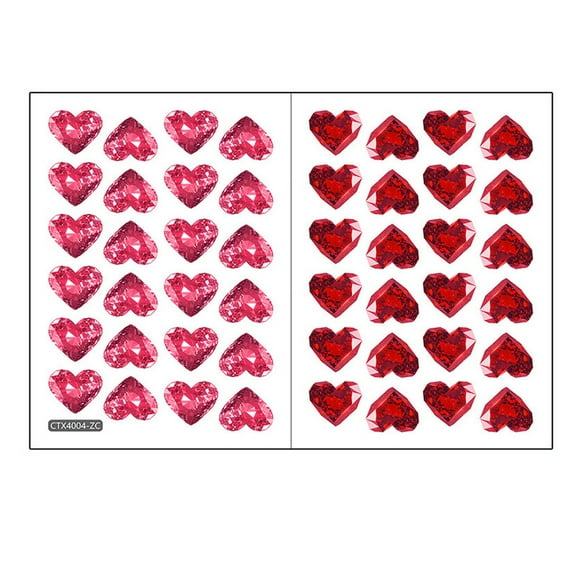 PRETXORVE Valentines Day Decorations, Valentine's Day Wall Sticker Room Gift Box Decoration Wall Sticker