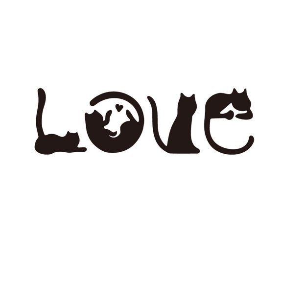 PRETXORVE Valentines Day Decorations, Valentine's Day Wall Sticker Window Sticker Refrigerator Sticker Decoration