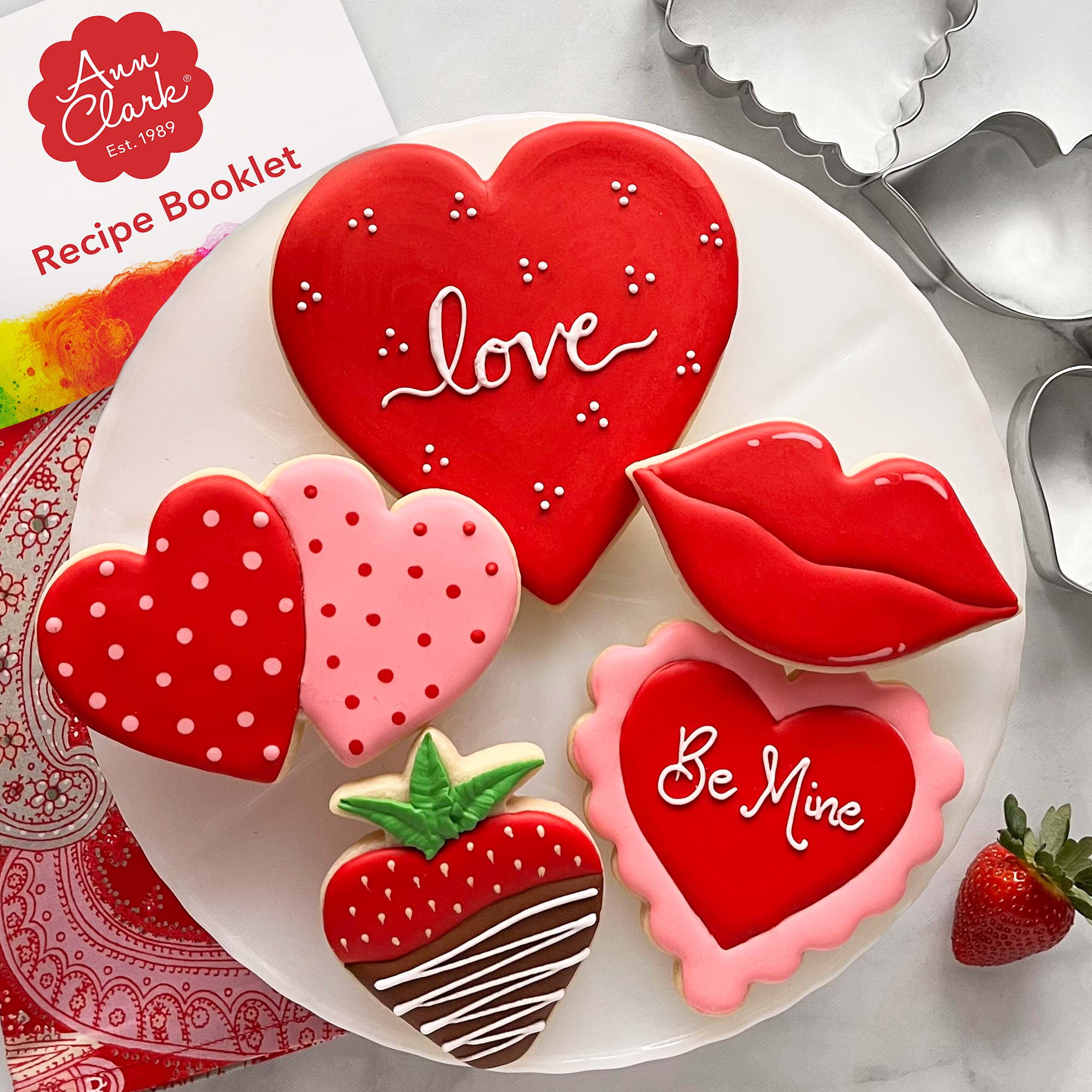 Ann Clark's 5-Pc. Valentines Day Cookie Cutters Set, Heart