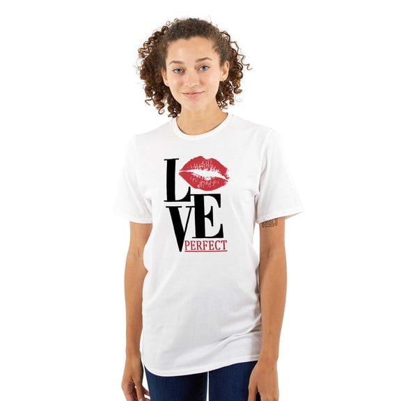 Valentines Day Cute Romantic Love Women's Graphic T Shirt Tees Brisco Brands L