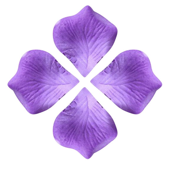 Valentines Day Decorations 1000 Pieces Rose Petals Artificial Flower Petals Fake Rose Petals Purple Rose Petals for Romantic Night,Wedding,Engagement,Proposal Anniversary Flower Decorations