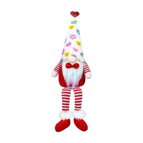 Valentines Day Decorations 13" Dwarf Stuffed Animal Toy Soft Cuddly Doll Gift Cartoon Character Pillow Decor Comfort Toy for Boys Girls Shower Birthday Present, C