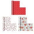 thumbnail image 1 of Valentines Day Decorations Clearance! 1Pc Valentine's Day Wrapping Paper 80G Coated Paper Valentine's Day Gift Wrapping Paper Gift Wrapping Paper Party Gift Paper 1X Valentine's Day Wrapping Paper, 1 of 2