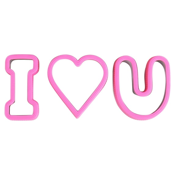 Valentines Day Decorations Clearance! Cute Cake Tools Heart/Star/Flower Shape Cutters Stainless Steel Plastic Cookie Cutter Set