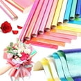 thumbnail image 1 of Valentines Day Decorations Clearance! Valentine's Day Rainbow Color Shiny Flower Wrapping Paper Gift Wrapping Paper Bouquet Packaging Paper 2X Wrapping Paper, 1 of 2