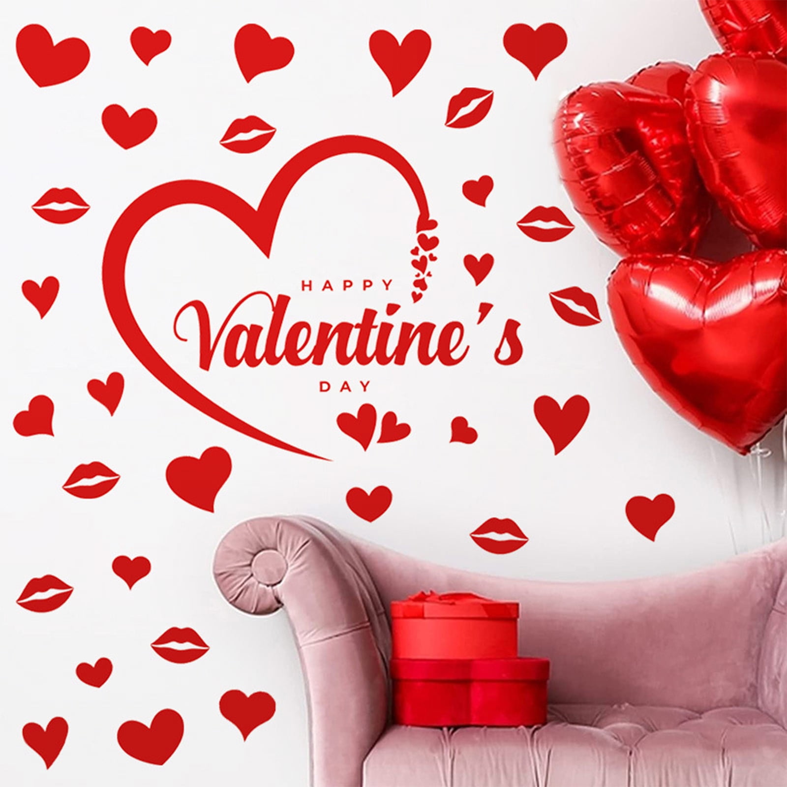 Valentines Day Decorations Clearance Valentine's Day Wall Decals