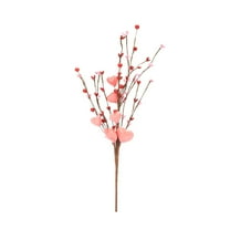 Valentines Day Decorations Clearance! Valentines Day Decorations Valentines Day Flowers Artificial Valentines Day Picks with Red and Heart for Valentine's Day Anniversary Wedding Ornaments A Fake