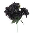 thumbnail image 1 of Valentines Day Decorations | Pink Poinsettias | Fdelink Artificial Glitter Flowers, Set of 5, Suitable for Home Diy Crafts and Holiday Decorations, 1 of 9