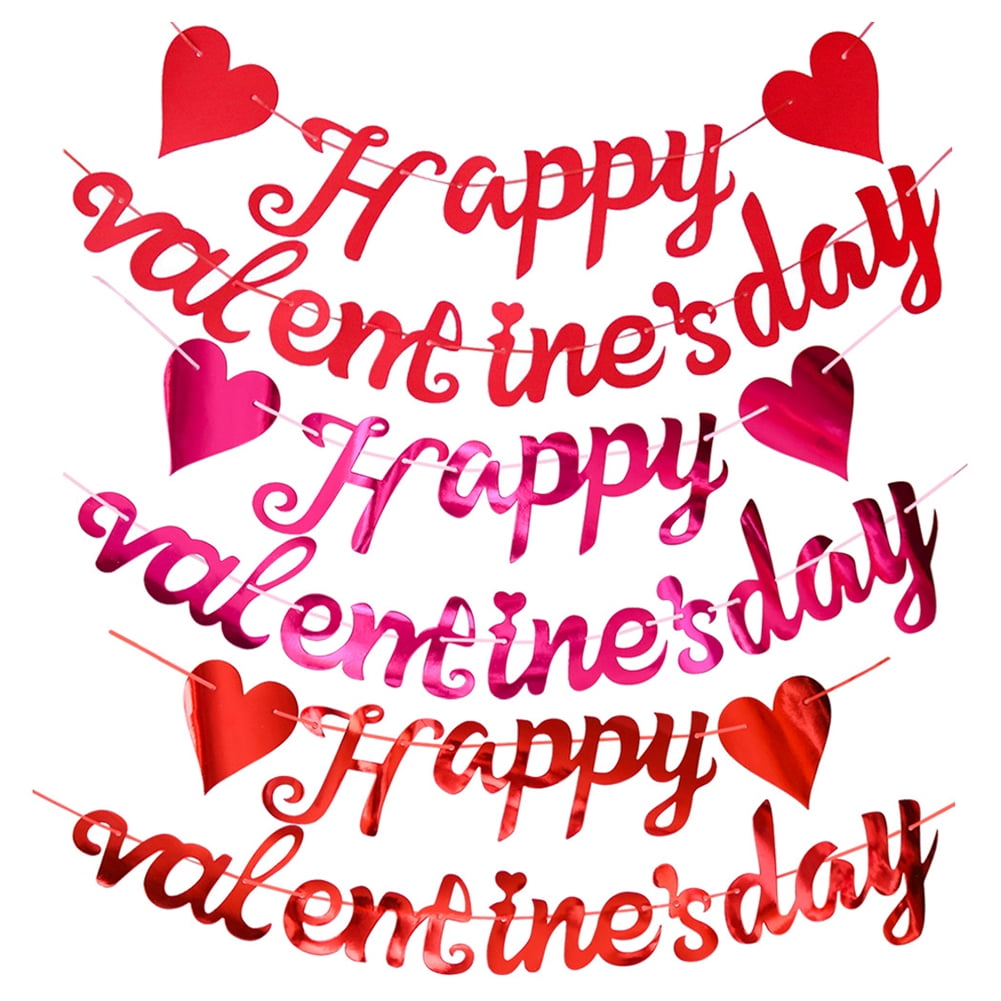 Valentines Day Decorations Set, Love Heart Decor, for Home Classroom Office Wedding Party Anniversary