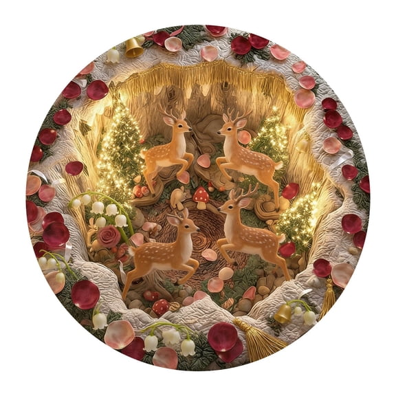 Valentines Day Decorations, Valentine's Day Animal Themed Soft Area Rug For Bedroom Living Room Play Mat For Nursery ,Gifts for Women