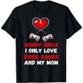 thumbnail image 1 of Valentines Day Design for Men Boy Video Games Funny Gamer T-Shirt, 1 of 5