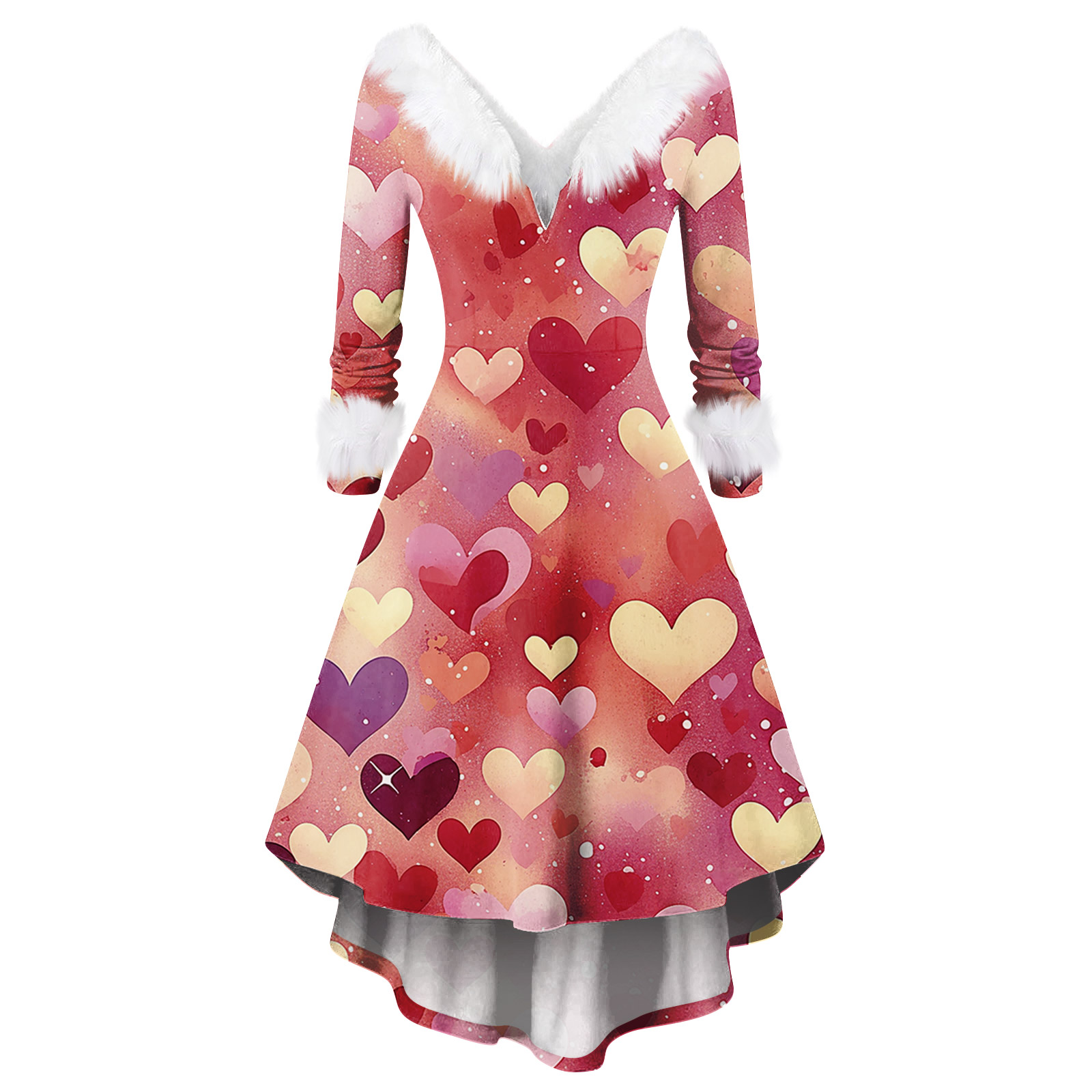 plus size valentines day dresses Pinup Fashion Summer Floral Casual Easter Smocked Short Dress Maxi Dress Valentine's Day Plus