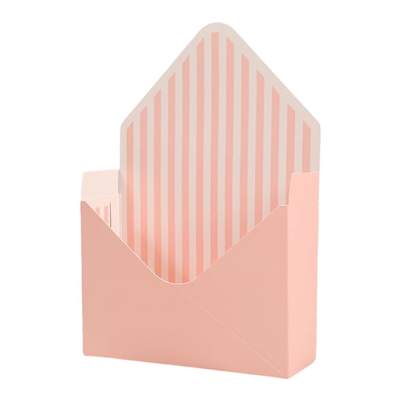 Valentines Day Envelopes Box, Flower Envelope Box, Pre-Folded Floral Gift Box for Flowers, Cards & Jewelry, Envelope Boxes, Easy Assemble Romantic Present Packaging for Anniversary Proposal