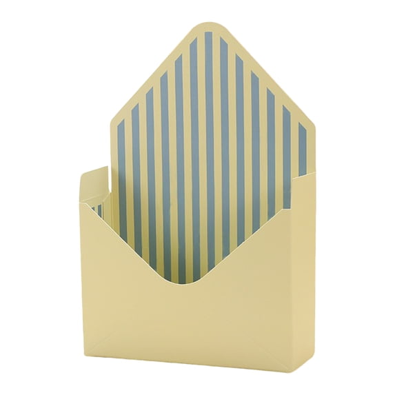 Valentines Day Envelopes Box, Flower Envelope Box, Pre-Folded Floral Gift Box for Flowers, Cards & Jewelry, Envelope Boxes, Easy Assemble Romantic Present Packaging for Anniversary Proposal