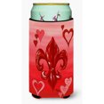 thumbnail image 1 of Valentines Day Fleur de lis Tall Boy Hugger, 1 of 1