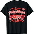 thumbnail image 1 of Valentines Day Galentines Gang Funny Valentine Women Girls T-Shirt, 1 of 3