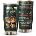 thumbnail image 1 of Valentines Day Gift For Husband And Wife - Couple Gift - Birthday Husband And Wife gifts - You And Me We Got This Valentines Cup- Anniversary Gift For Older Couple - Stainless Steel Tumbler 20oz, 1 of 6