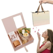 Valentines Day Gift Sets Gift Sets for Women Mom Her Friend Sister Wife Grandma Self Care Spa Gifts for Women Aromatherapy Rose Candle Gift Set Valentines Day Gifts Mothers Day Gifts