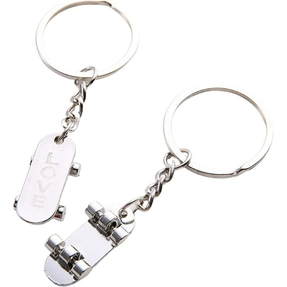 Valentines Day Gift for Him Her Husband Wife Couple Keychains Couple Gift for Boyfriend Girlfriend 2PCS Matching Keychain Set