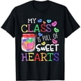 thumbnail image 1 of Valentines Day Gift for Teachers Cute Valentines Teacher T-Shirt, 1 of 4