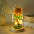 thumbnail image 1 of Valentines Day Gifts,Angel Rose Gifts for Women Mom Christmas Birthday Gifts for Grandma,Xmas Mom Wife Gifts From Daughter Son,Preserved Rose In Glass Angel Figurine Dried Preserved Flower Gifts, 1 of 6