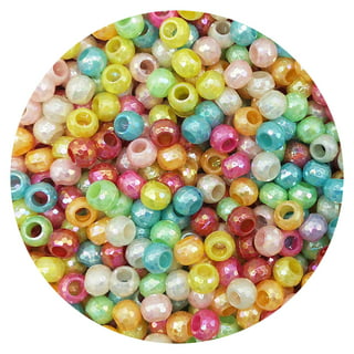 Yubnlvae Bracelets Beads Glitter Beads Hair Beads Craft Beads