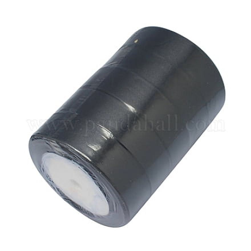 Valentines Day Gifts Boxes Packages Single Face Satin Ribbon Polyester Ribbon Black 1-1/2 inch(37mm)