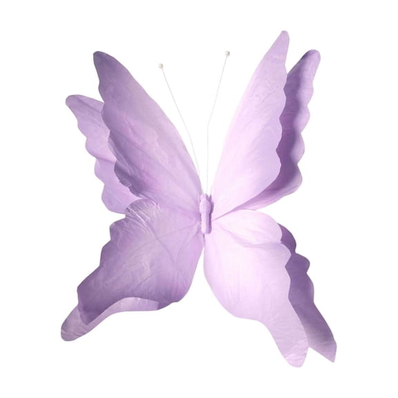 Valentines Day Gifts Butterflys Veils Flower Window Decoration Flower Wedding Festival Party Outdoor Courtyard Decoration Scene Arrangement 30Cm Red Plastic Birthday Party Valentines Day Decoration