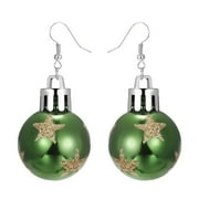 CUEKONDY Valentines Day Gifts Christmas Creative Holiday Party Earrings Jewelry Hoop Earrings Women Christmas Earrings Women's Jewelry Gifts for Women