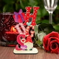 thumbnail image 1 of Valentines Day Gifts For He Fmlxio Valentine's Day Wooden Decorations Desktop Decoration Best Buy, 1 of 6