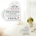 thumbnail image 1 of Valentines Day Gifts for Girlfriend I Love You Gifts for Girlfriend Romantic Gift for Her Gf Christmas Birthday Gift for Her Desk Decor Acrylic Plaque, 1 of 8