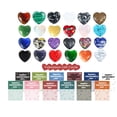 thumbnail image 1 of Valentines Day Gifts for Kids 24 Pack Prefilled Valentine's Day Cards with Heart-shaped for School Classroom Class Party Favor, Valentine Rock Crystal Gift Exchange, 1 of 7