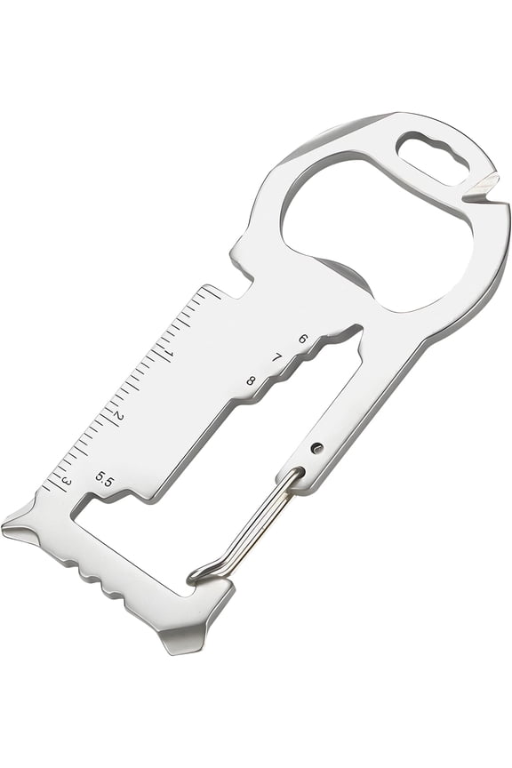 Valentines Day Gifts for Him Men,  Multi-tool 12 in 1 Pocket Gadgets Tools Bottle Opener , EDC Tool Key Ring Anniversary Birthday Gifts for Men Women (Trophy)