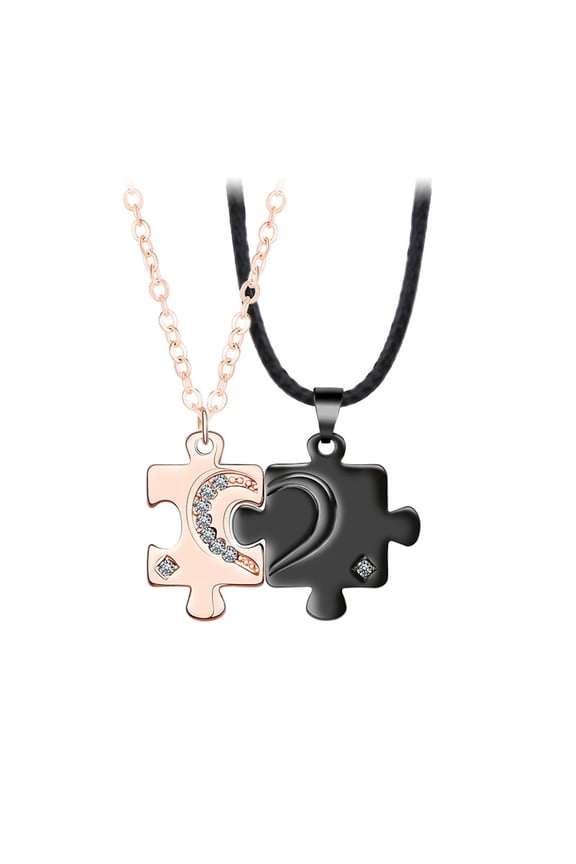Valentines Day Gifts for Her Necklaces Pendants for Women Womens Personalized Couple Matching Friendship Jewelry Suitable Valentine's Day NeckGifts Clearance Birthday Gifts for Women