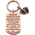 thumbnail image 1 of Valentines Day Gifts for Pregnant Wife from Husband New Mom Keychain, Easter Basket Stuffer for Pregnant Women, Expecting Mother First Time Mom, Mommy to Be Gifts Shower Keychain for Wife, 1 of 6
