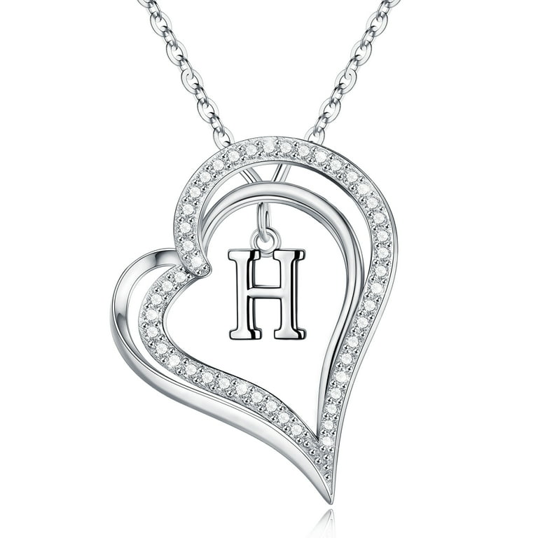 ❤︎y❤︎  Valentines Gifts - S925 Sterling Silver Heart Pendant