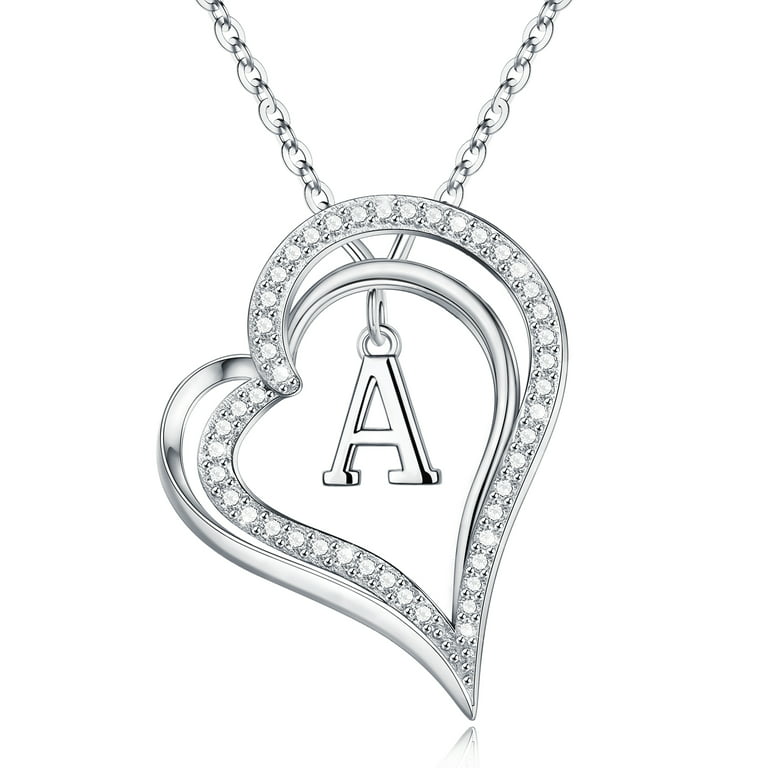 Classic S925 Original Design Heart Necklace Women Silver Fashion Necklace Jewelry  Chains For Necklaces Lover Gift Q06035985793 From 17,24 €