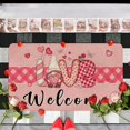 thumbnail image 1 of Valentines Day Gifts Valentines Door Mat Outdoor 30X17 Inches Valentines Day Welcome Mat, Indoor Outdoor Entrance Home Front Porch Rugs Valentines Day Decor, 1 of 6