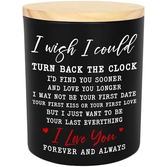 Valentines Day Gifts for Women Men - Vanilla Lavender Candle 10 oz - Anniversary Wedding Birthday Romantic Gifts for Him Her Girlfriend Wife, Boyfriend Husband Birthday Gift Ideas