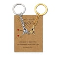 thumbnail image 1 of Valentines Day Gifts for Girlfriend Boyfriend - 2PC Pinkie Promise Matching Couples Keychain Gift for Boyfriend Girlfriend Long Distance, 1 of 8