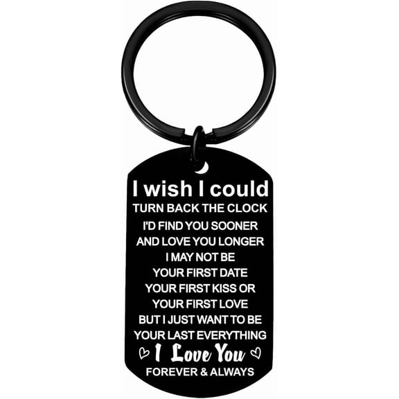 Valentines Day Gifts for Him Drive Safe Keychains for Boyfriend Husband Birthday Anniversary Christmas Gifts From Wife