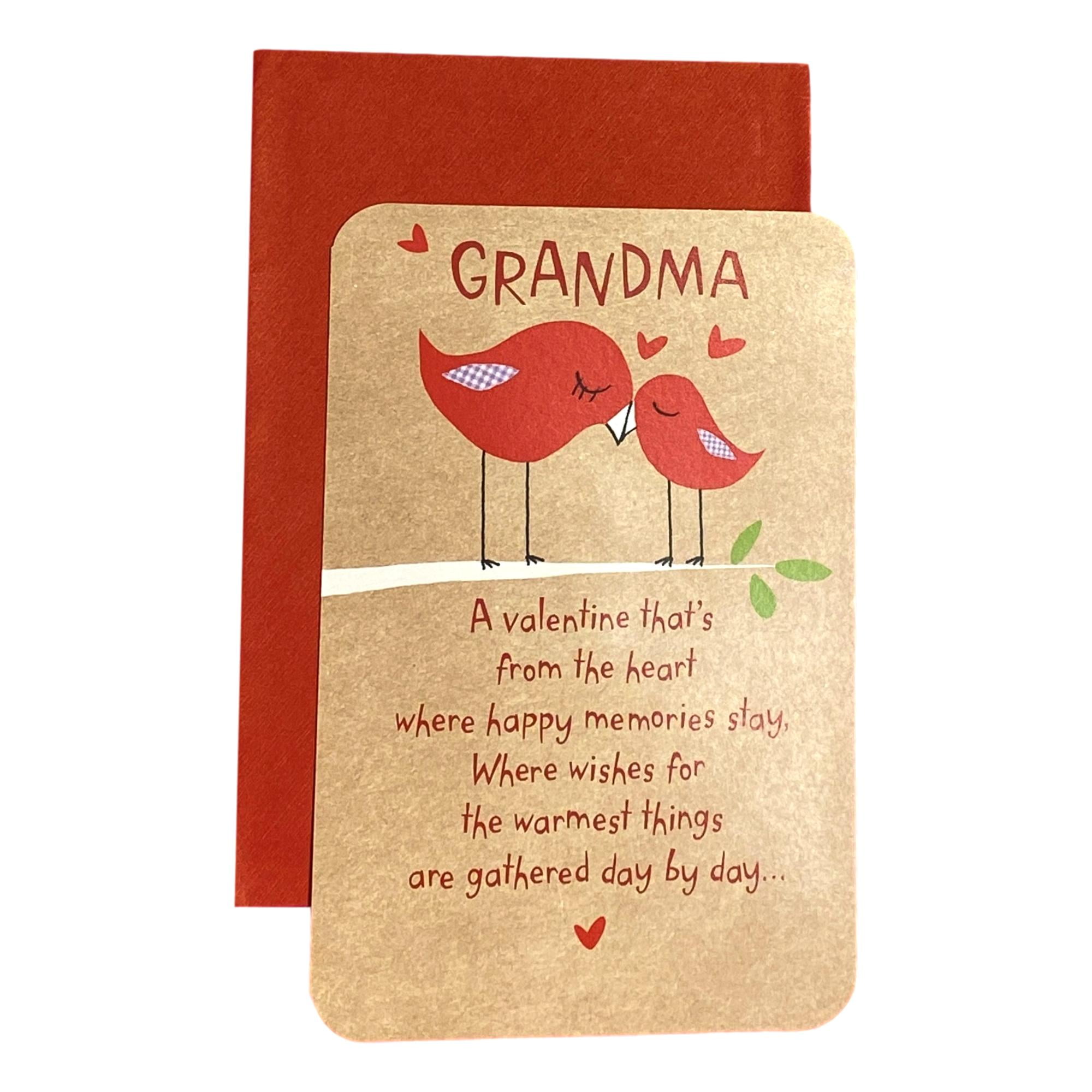 Valentines Day Greeting Card for Grandma - GrandMa A Valentine that's ...